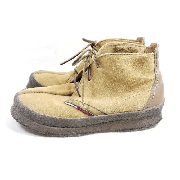 Tommy Hilfiger Men's Size 8 Tan Suede Ankle Boots - Picture 3 of 10